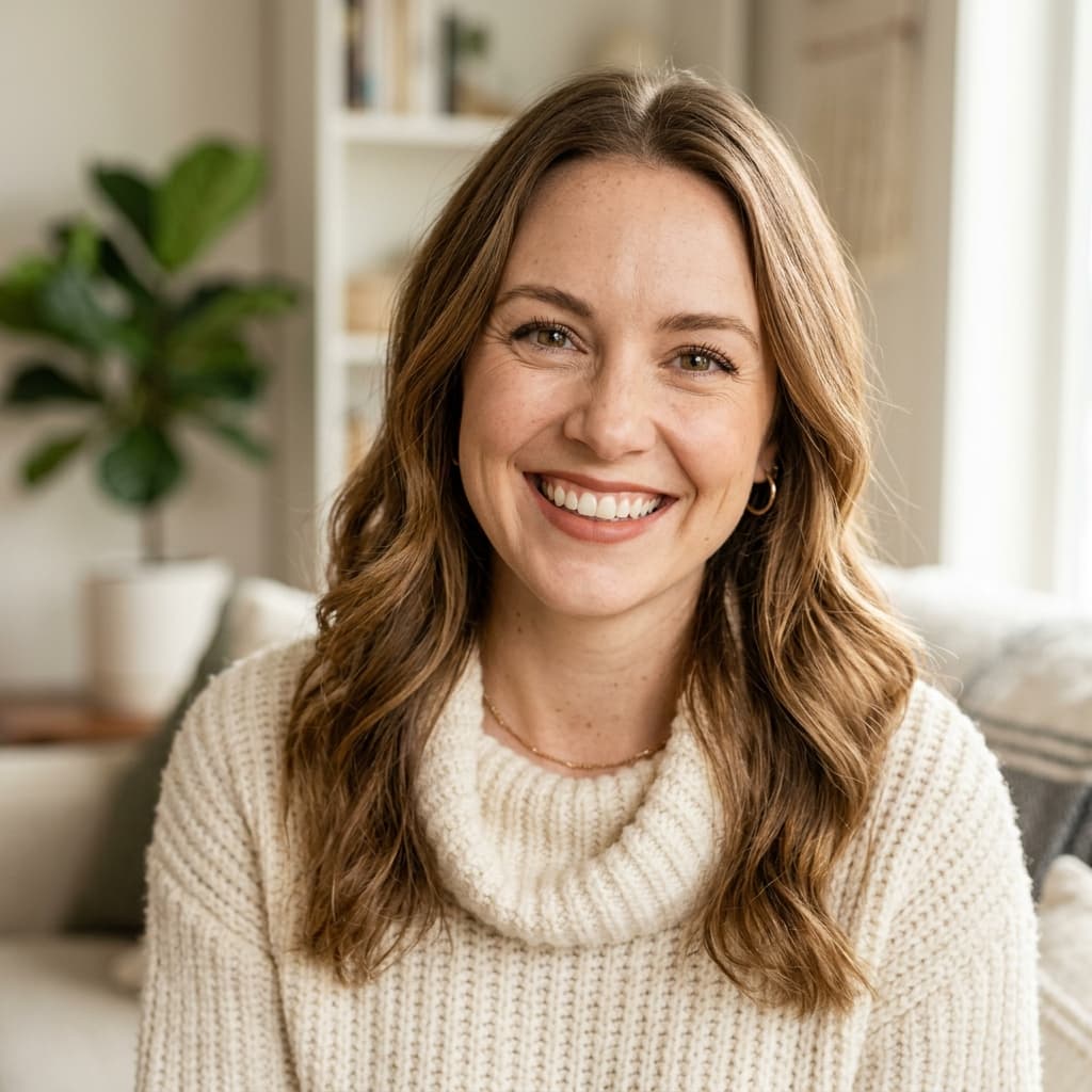 Portrait of Sarah Rennett, founder of Lovely Crochet Patterns