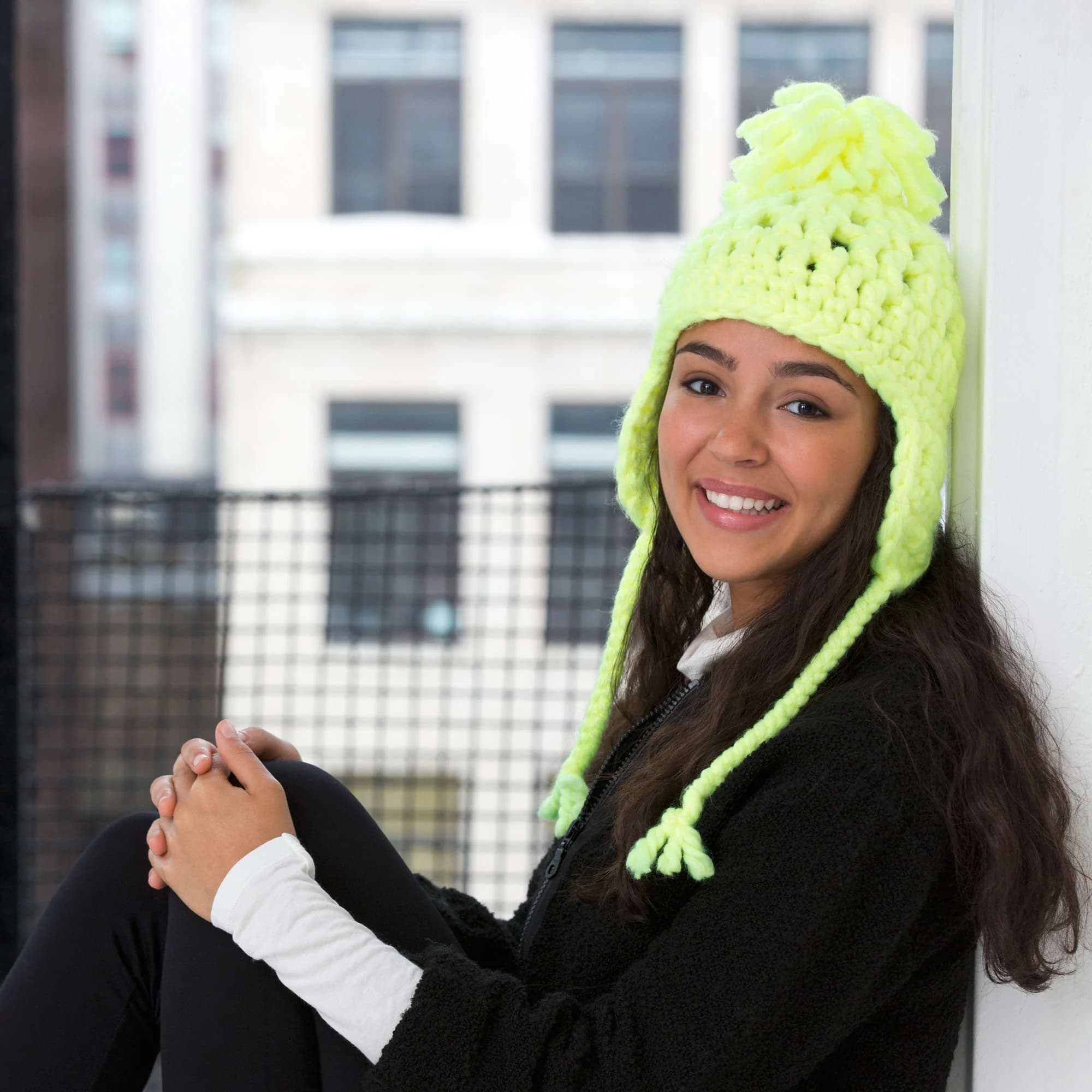 Free Crochet Earflap Hat Pattern for Winter Warmth